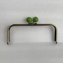 22 Or 24cm Kiss Lock Antique Bronze Big Ball Claps Metal Purse Frame Wholesale Bag Accessories Wallet Parts Plastic Candy Color