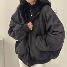 American Style Retro Hooded Jacket Winter Gothic Harajuku Fashion Black Coat Casual Outerwear Y2k Fur Collar Parkas Woman Chic