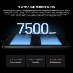 Global Version Xiaomi Pad Mini Tablet MediaTek Dimensity 9400+ Processor 8.8" 3K 165Hz Display 7500mAh Large Battery