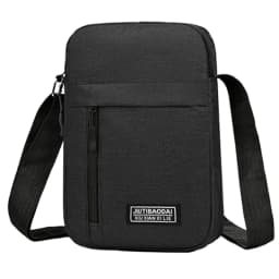 Men's Bag, Available in Single Shoulder or Cross-Body Design, Suitable for Daily Use During School. Made of Nylon Material.