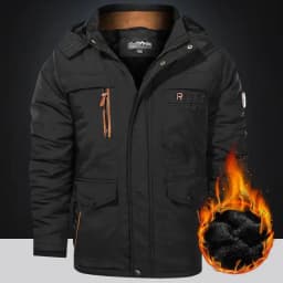 Military Thick Warm Outerwear Big Size 6XL Multi-pocket Men's Winter Jacket Fleece Linning Outdoor Parka Coat Hooded Windbreaker