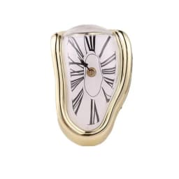 2023 New Novel Surreal Melting Distorted Wall Clocks Surrealist Salvador Dali Style Wall Decororation Home Garden Clock