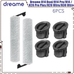 Dreame H14 Dual / H14 Pro / H14 / H20 Pro Plus / H20 Ultra / H30 Ultra Vacuum Parts Main Roller Brush Filter