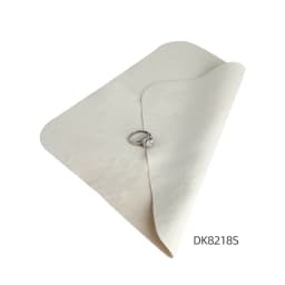 GemTrue DK8218 Luxury Suede Like Polishing Cloth Size S 3pcs Professional Gem Cleaning Cloth For Loose Diamond Colored Gemstone