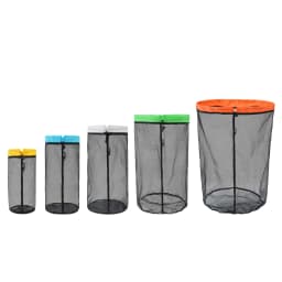 [HODR] Mesh Bags Lightweight Mesh Stuff Sack Drawstring Storage Bags Compression Pouches for Camping, Hiking, Laundry & Grocery