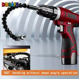 Electric Drill Flexible Extension Rod Universal Snake Hose Connection Soft Shaft Multifunctional Screwdriver Bit Link Cardan