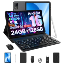 DOOGEE U12 Tablet PC 24GB 128GB Gemini AI 12'' FHD+ Screen Unisoc T7255 9000mAh Battery 7.8mm Ultra-thin Android 16 Smart Pad