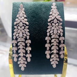 GODKI 2026 Luxury Trendy Link Chain Long Drop Earrings Cubic Zircon Earrings For Women Drop Earrings Brincos Fashion Jewelry