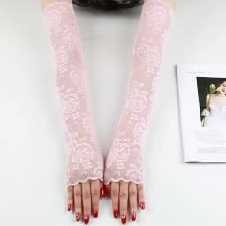 New Summer Cold Lace Long Sleeves Arm Cover Women Cuff Hollow Flower Hand Sleeves Driving Arm Sleeve Fingerless Fake Sleeves