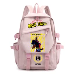 My Hero Academia Anime Print Small Backpack for Girls Lightweight Student Bookbag School Daypack