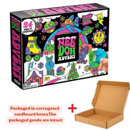 2026 Hot NeeDoh Advent Calendar Gift for Children 24 Day 3D PVC Dolls Countdown Christmas 2026 New Year Surprise Gifts