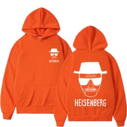 Breaking Bad Walter White Heisenberg Double Sided Printed Hoodie Men Women Vintage Oversized Rock Hoodies Man Black Sweatshirts