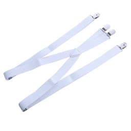 2.5 X110cm Elastic Polyester Suspenders Men 4 Clips Vintage Men's Women Suspender Trousers Wedding Suspension For Skirts