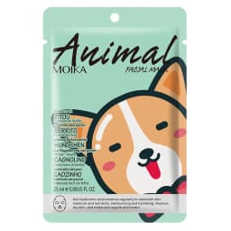 8pcs Animal Moisturizing Face Mask Improve Roughness & Dryness Skin Care Smoothing Facial Collagen Hyaluronic Acid Sheet Masks