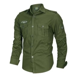 Spring Autumn Men Long Sleeve Cargo Polo Shirt Men Casual Fashion Cotton Shirt Men Tactic Military Embroidery Tops Plus Size 6XL