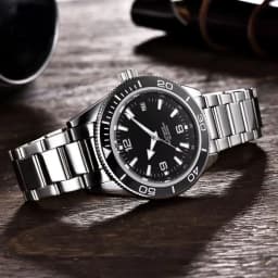 Custom Watch Logo For Man Automatic High Quality 41mm  NH35 Mechanical Watches Waterproof Sapphire Ceramic Bezel