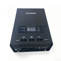 IPANDEE 60A MPPT Solar Charge Controller 12V 24V 36V 48V Auto, 99.9% Efficiency 200V Max PV Input, APP Monitoring Support Solar Panel Regulator for Lithium/Lead-Acid LCD Display RV Off-Grid
