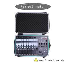 LTGEM Black EVA Hard Case for Akai Professional APC 40MKII USB-Powered Full-Featured Ableton Live Performance MIDI Controller