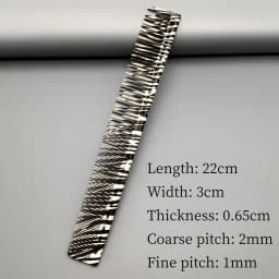 Hair Cutting Comb With Scale Cyan Yellow Ruler Haircut Combs Barber Shop Hairdressing Hairbrush Salon Styling Tools Y0521