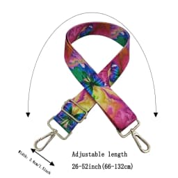 Fashionable and versatile butterfly shoulder strap, adjustable crossbody bag strap, replaceable luggage accessories