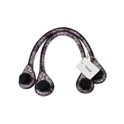 TANQU Long Short Faux Snakeskin Snake Skin Handle for Obag PU Leather Straps for O BAG Standard Mini Ochic O Chic Accessoires
