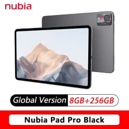 Global Version Global Version Nubia Pro Pad Snapdragon® 8 Gen 3 10.9" 2880×1800 144Hz TFT 13MP+20MP 10100mAh 66W NFC