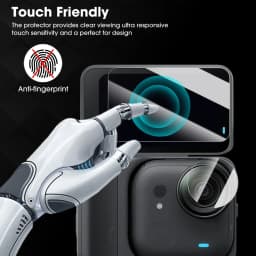 Screen Protector for Insta360 GO Ultra Action Camera Protective Tempered Glass with Lens TPU Film for Insta GO Ultra Accessories