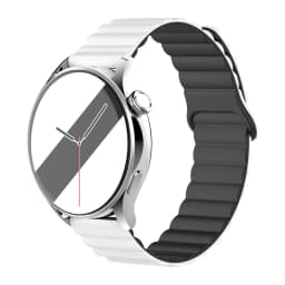 20mm 22mm Magnetic Loop For Samsung Galaxy watch 5 pro 7 6 4 Classic 42mm 46mm Silicone link bracelet huawei GT 2-2e-3-4 strap
