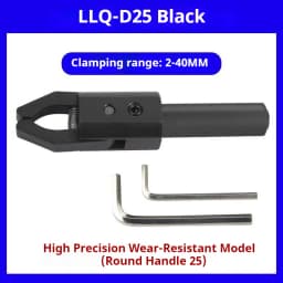 Automatic Puller LLQ-W16/20/25/32 LLQ-D20/25/32 Feeder CNC Two Claws Sqaure Round Bar Puller Clipper Back-Pull Extractor Lathes
