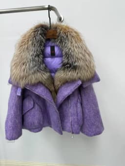 OFTBUY Luxury Short Big Fox Fur Goose Down Coat Female Natural Fur Puffer Jacket New Autumn Winter Thickened Warm Clothes Women