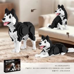 Dog Cat Micro Building Blocks Balody Animal Pets Beagle Ragdoll Tabby Cat Model Assembly Puzzle Mini Brick Figure Toy for Gift