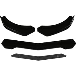 For Porsche Panamera 2012-2022 Car Front Bumper Lip Chin Spoiler Splitter Diffuser Body Kits Trim Air Dam Protector 6 colors