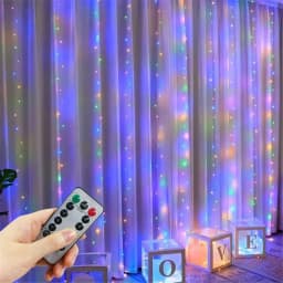 Ramadan Home Decoration 3/6M USB Curtain LED String Lights Fairy Lights EID Mubarak Bedroom Wedding Valentine's Day