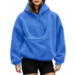 Unisex Fall And Winter Casual Fleece Solid Color Pet Pocket Hooded Sweatshirt Funny Pullover Sleeve Hoodie