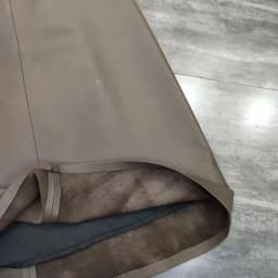 Spring New Genuine Leather Skirt For Women High Sense Vintage A-line 70 cm Jupe Longue Femme Simple Maxi Apricot Black Etekler