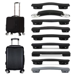 1PC Suitcase Luggage Plastic Spare Strap Flexible Handle Grip Replacement for Travel Replacement Black Luggage Bag Accessories