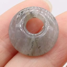 Natural Stone Beads Semi-precious Stones Round Big Hole Beads for Jewelry Making DIY Necklace Bracelet Earrings Accessories18mm