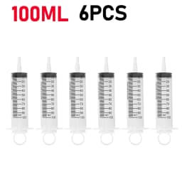 60/100ml Plastic Bulk Needle-Free Disposable Syringes Syringes Without Needle Syringe Glue Pet Feeding Needle Kitchen Tools