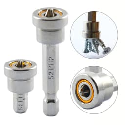 1/2pcs Strong Magnetic Screwdriver Bit Set 25/50mm For Phillips Electronic Screwdriver Bits For Plasterboard Drywall Screw Drive