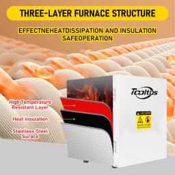 800 Constant 1200 Sectional Temperature Control Burnout Oven Mold Digital Display Wet Dry Plaster Furnace Permanent