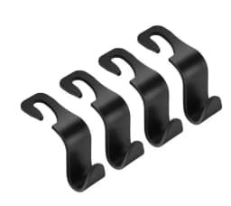4/2/1Pcs Hooks for Bags Car Clips Front Seat Headrest Organizer Holder Auto Fastener Hangers Car Storage Interior Accessories
