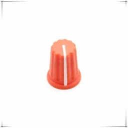 5PCS Color Rubber Half Shaft Knob Diameter 16 MM Height 19 MM Rubber Potentiometer Knob 180 Degree D-Shaped Inner Hole 6 MM