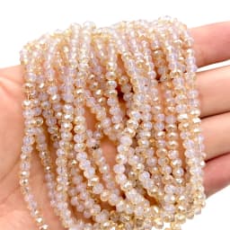 2 3 4 6 8mm Austria Faceted Crystal Beads Rondelle Loose Spacer Bracelets Earring DIY Glass Beads for Jewerly Making