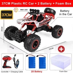 Oike 1:16 /1:12 All Terrain RC Car 30KM/H High Speed 4WD Electric Remote Control Buggy 4X4 Off-Road Truck Vehicle Model Toy Gift