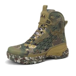 New High Quality Leather Men's Work Boots High Help Men Desert Combat Boots Outdoor Non-slip Hiking Shoes Men Motorcycle Boots