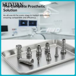 Temporary Cylinder For Multi-unit Abutment Fits Nobel Biocare Prosthetic Screw Retained Abutment