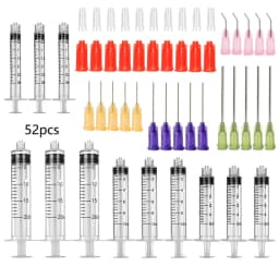 5 Pcs/Set Dispensing Syringe Blunt Needles 5ml Syringes, Needle 14G 15G 18G 20G 21G