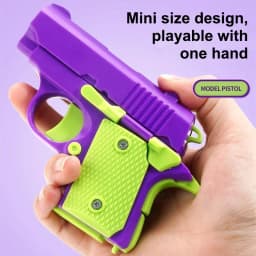 Mini Gravity Printing 1911 Children'S Toy Guns Model Fidget Toy for Kids Adults Stress Relief Toy Children Decompression Gift