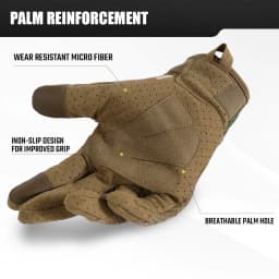 Camo Touch Screen Tactical Gloves Outdoor Hunting Shooting Sports Cycling Combat Airsoft Hiking Camping Bike Non-slip Equipment