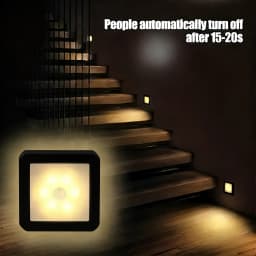 Intelligent Infrared Human Motion Sensing Nightlight Cupboard Bedroom Corridor Light Up At Night Easy to Install LED Night Light